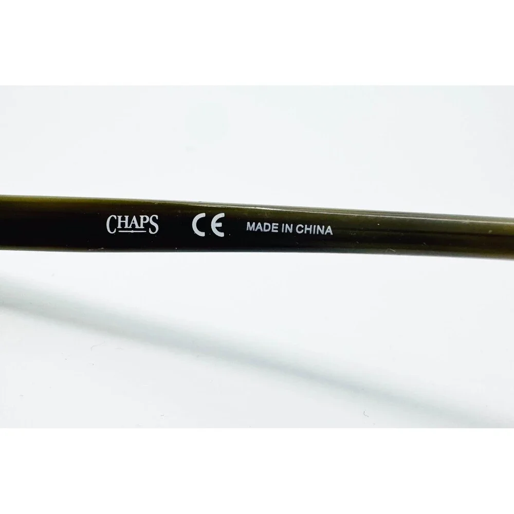 Chaps Eyeglass Frames Womens Green CP 3011 535 Oval Full Rim 50-16-135